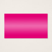 ピンク、オレンジ、ライムグリーンのフローラメッセージカード (裏面)