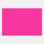 ピンク、オレンジ、紫の抽象芸術 ラッピングペーパーシート (正面3)