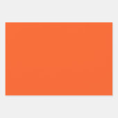 ピンク、オレンジ、紫の抽象芸術 ラッピングペーパーシート (正面2)