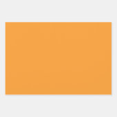 ピンク、オレンジ、黄色の水玉模様 ラッピングペーパーシート (正面3)