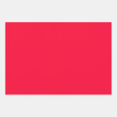 ピンク、オレンジ、黄色の水玉模様 ラッピングペーパーシート (正面2)