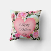 ピンク・オーキッド・マザーズの日。 クッション (裏面)