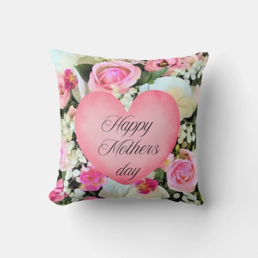 ピンク・オーキッド・マザーズの日。 クッション (正面)