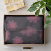 ピンク、カッコいいトレンディー、花のモダン抽象化 薄葉紙 (ギフト)