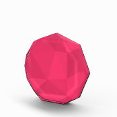 ピンク、カッコいい、ユニークトレンディー三角形イラストレーション フォトブロック (右)