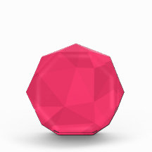 ピンク、カッコいい、ユニークトレンディー三角形イラストレーション