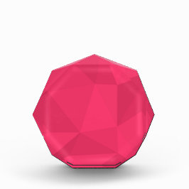 ピンク、カッコいい、ユニークトレンディー三角形イラストレーション フォトブロック