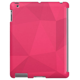 ピンク、カッコいい、ユニークトレンディー三角形イラストレーション iPhone 13ケース