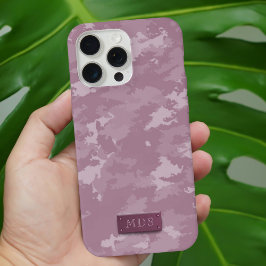 ピンク カモフラージュ スマホケース iPhoneケース iPhone 15 Pro Maxケース