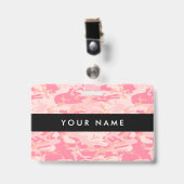 ピンク カモフラージュ, ミリタリー, アーミー バッジ (クリップ付き表面)