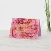 ピンク カード (正面)