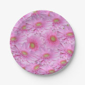 ピンク・ガーベラスの交響曲 ペーパープレート (正面)