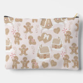 ピンク!ガーリークリスマス化粧バッグ アクセサリーポーチ (裏面)