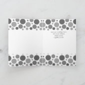 ピンク・ガール・ベビー到着のお知らせ シーズンカード (内部)