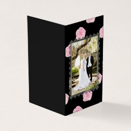 ピンク・キャベツ・バラとブラック・レ結婚ースズ