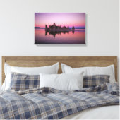 ピンク キャンバスプリント (インサイチュ (寝室))