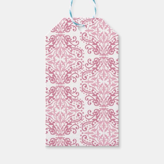 ピンク ギフトタグ (正面)