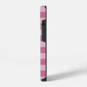 ピンク ギンガム iPhoneケース (左側面)