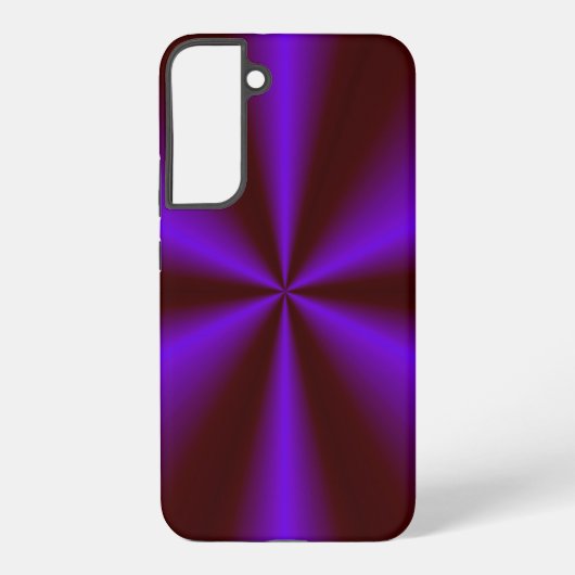 ピンク クリムソン パープル レインボー SAMSUNG GALAXYケース (裏面)