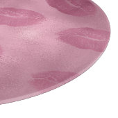 ピンク·グラム·リップス カッティングボード (角)