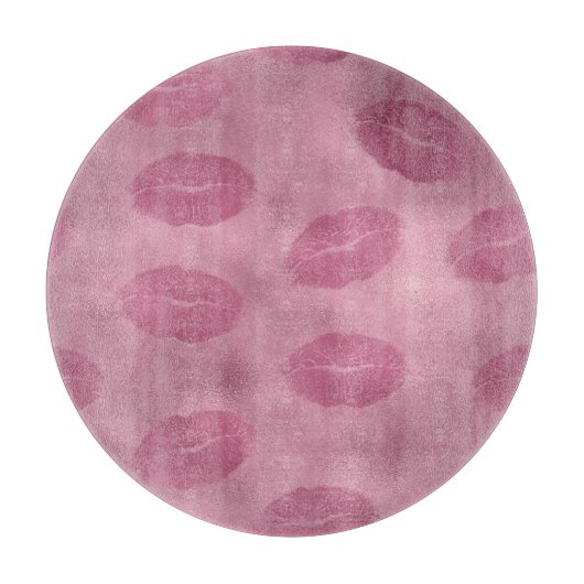 ピンク·グラム·リップス カッティングボード (正面)