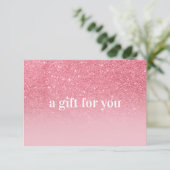 ピンク グリッター オンブレ サロン メイクアップ専門店 (スタンド正面)