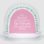 ピンク&グリーンで最も素晴モダンらしい時間だ (正面)