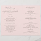 ピンク・グレイ結婚・カトリックの一括式典 (裏面)