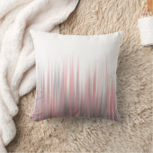 ピンク/グレー/装飾用クッション クッション (ブランケット)