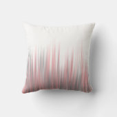 ピンク/グレー/装飾用クッション クッション (裏面)