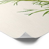 ピンク・コスモス花アートプリントポスター ポスター (角)