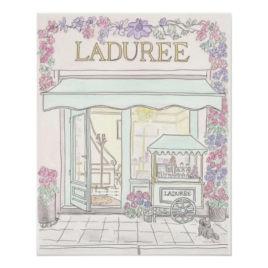 ピンク,コラージュ,コケ名門私立校風のット,トレンディー,沿岸, ポスター (正面)