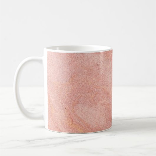 ピンク コーヒーマグカップ (左)