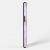ピンク&ゴールド大理石iPhoneケース - ラグジュアリー・グラムシリーズ iPhoneケース (右側面)