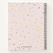 ピンク & ゴールド カオスコーディネーター ノート (裏面)