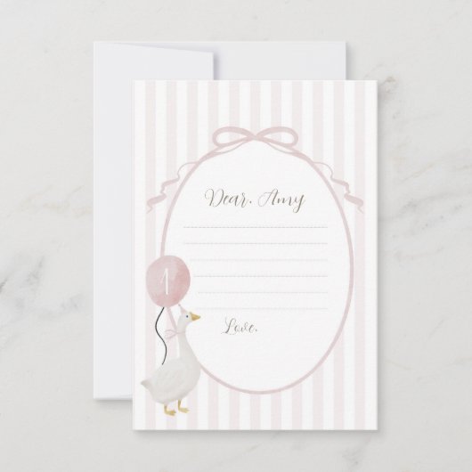 ピンク シリー ゴース タイムカプセル カード (正面)