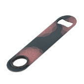 ピンク、ジオメトリック、カッコいいトレンディーフラワー抽象化 スピード栓抜き (正面アングル)