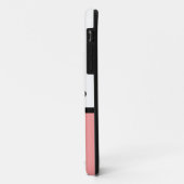 ピンク・スワンキー・（紋章の）フラ・ダ・リBT iPhone 5ケース Case-Mate iPhoneケース (裏面/左)