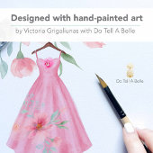 ピンク&セージ青ブライダルシャワー招待状オンライン 招待状