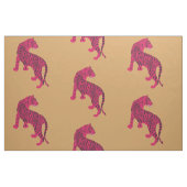 ピンク·タイガー（野猫） ファブリック (ヤード)