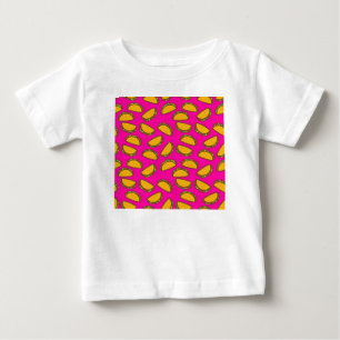 ピンク・タコス ベビーTシャツ