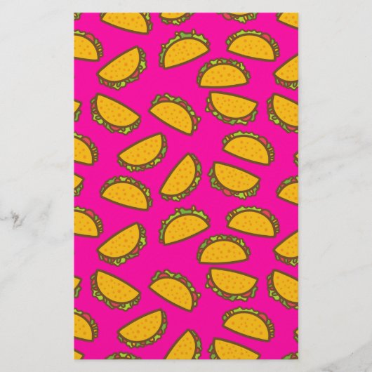 ピンク・タコス 便箋 (正面)