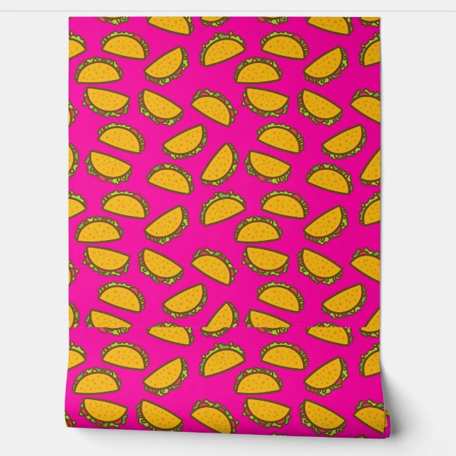 ピンク・タコス 壁紙 (ほどく)