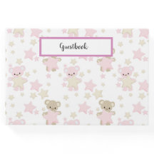 ピンク&タンテディベア&スターの色合い