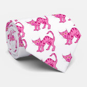 ピンク·チージーピンク·チージーピンク·チージーピンク·チェ…… ネクタイ (ロール)