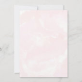 ピンク ツインズ ママ パパ ハイランド コウ カルベビーシャワー 招待状 (裏面)