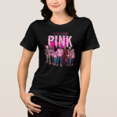 ピンク トライブレンドＴシャツ (正面)