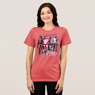 ピンク トライブレンドTシャツ