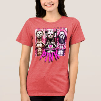 ピンク トライブレンドTシャツ