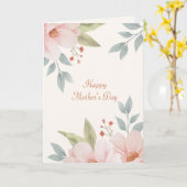 ピンク·ドッグウッド·マザーズ·デイ·カード カード (黄色い花)
